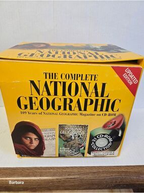 Vintage Complete National Geographic Magazine on CD